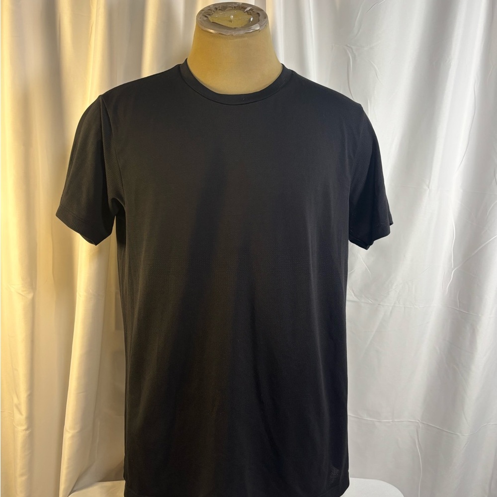 Uniqlo Men's DRY-EX Crew Neck Short-Sleeve T-Shirt Black, Size XL
